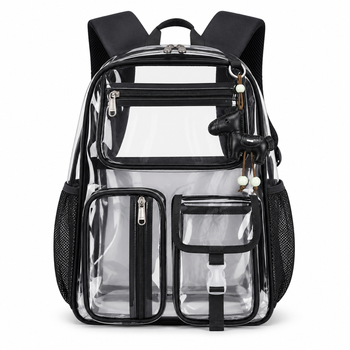 MOREGOSU Clear Backpack for Work, College & Travel